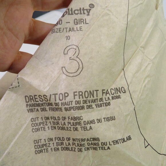 Simplicity 7980 Sewing Pattern size 7-10 Purse, Dress, Jacket, Sleeveless Top - Picture 9 of 10